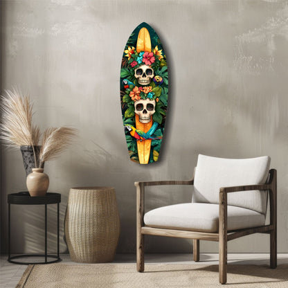 Tropical Mystique V2 Glass Wall Art