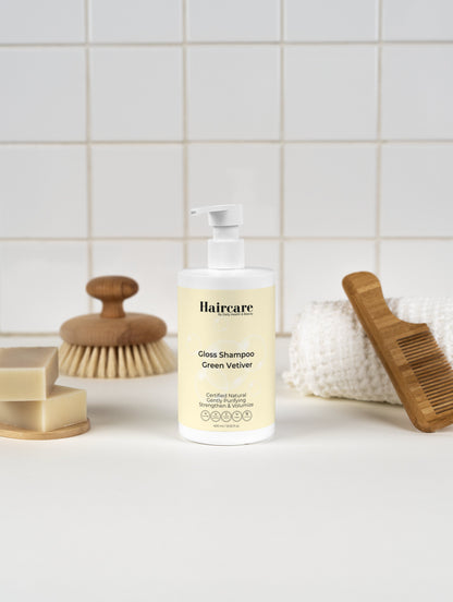 Gloss Shampoo, Smoky Green Vetiver