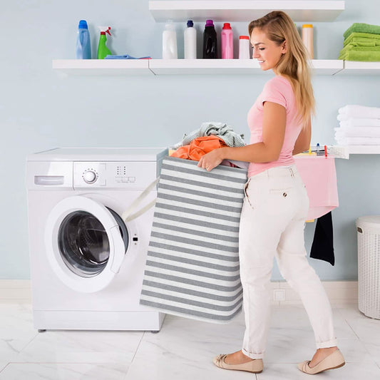 Large Foldable Tall Laundry Basket Storage Basket Otarealm
