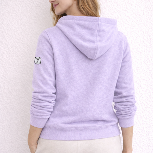 Women's Half Moon Hoodie (Lavender)