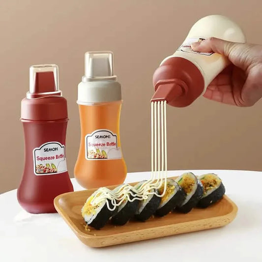 Leak Proof Refillable Condiment Container Otarealm