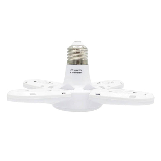 LED Dimmable Garage Ceiling Lights with 4 Adjustable Panels Otarealm