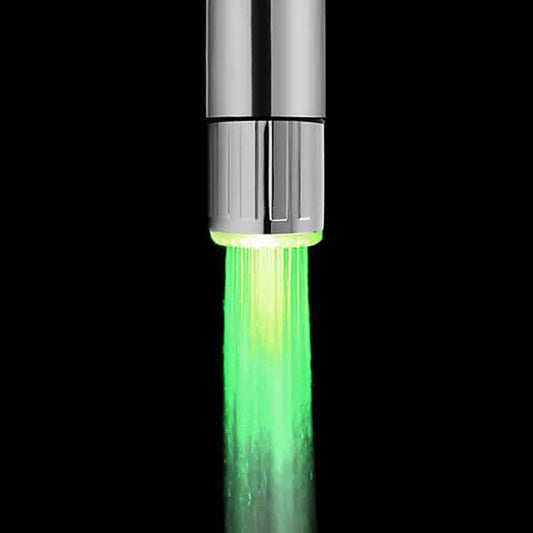 LED Light Water Faucet Tap Heads Glow LED Shower Stream