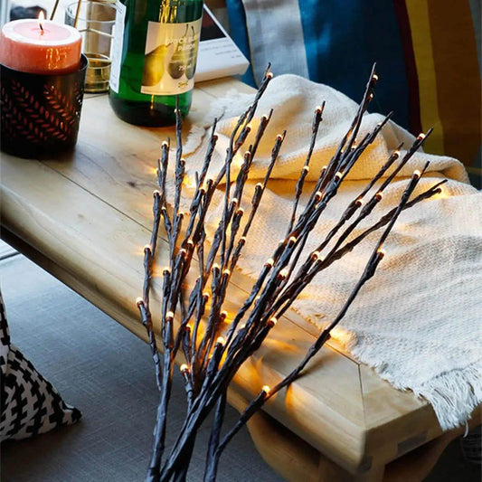 LED Tree Branch Lamp Floral Lights Otarealm