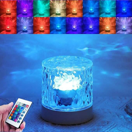 LED Water Ripple Ambient Night Light Otarealm