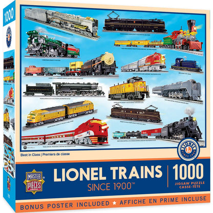 Lionel Trains - Best in Class 1000 Piece Puzzle by Masterpieces Puzzles