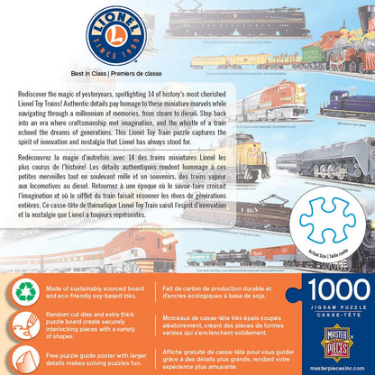 Lionel Trains - Best in Class 1000 Piece Puzzle by Masterpieces Puzzles