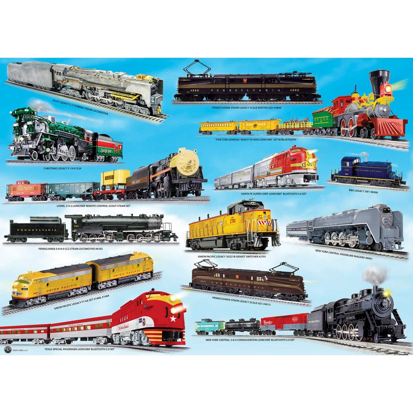 Lionel Trains - Best in Class 1000 Piece Puzzle by Masterpieces Puzzles