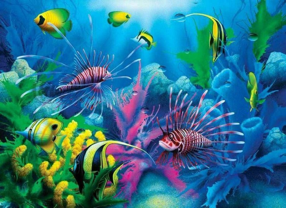Lions of the Sea 100 Piece Jigsaw Puzzle by Springbok Puzzles