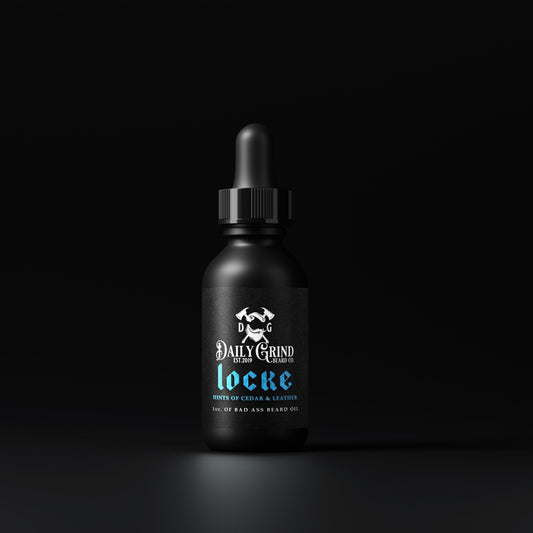 Locke Beard Oil for Men | Cedar & Leather by Daily Grind