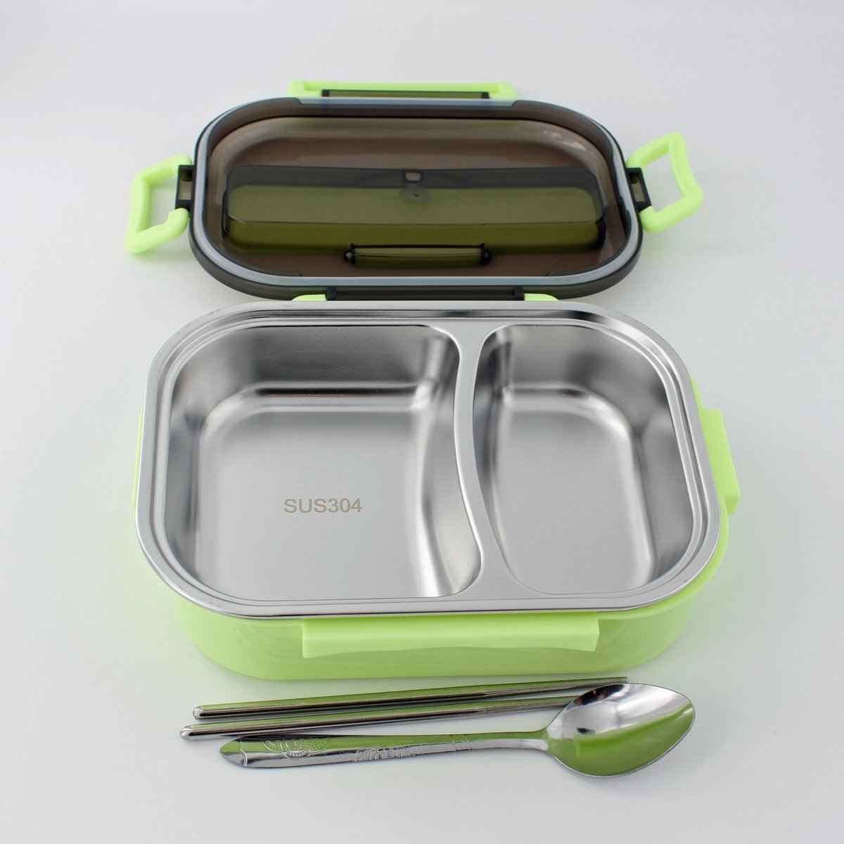 Bento Lunch Box – Includes Thermos Bag, Spoon &  Chopsticks