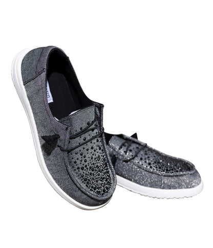 Maco Water Drop Sneaker in Black by Not Rated