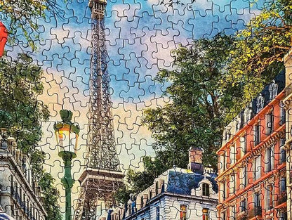 Majestic by Springbok Paris Street Life 1000 Piece Jigsaw Puzzle  | Springbok Puzzles