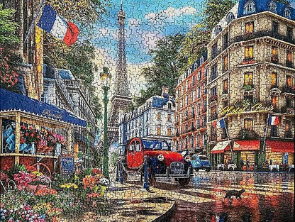 Majestic by Springbok Paris Street Life 1000 Piece Jigsaw Puzzle  | Springbok Puzzles