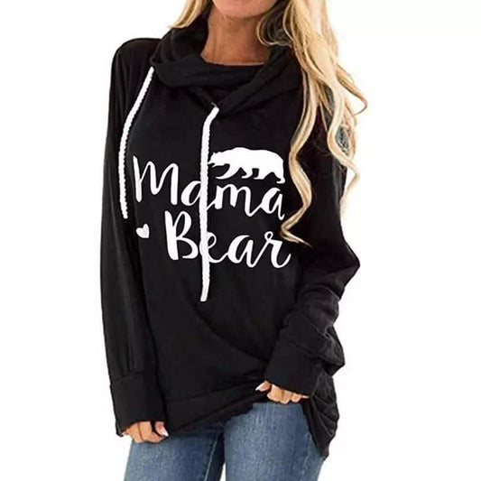 Mama Bear Hooded Fashion Tunic Otarealm