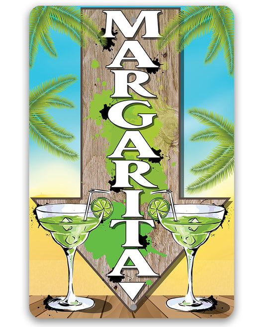 Margarita Directional -Metal Sign