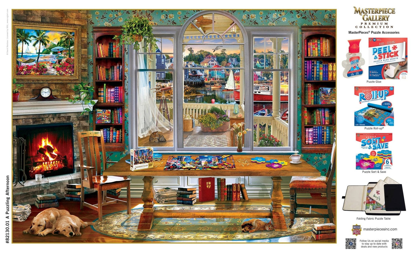 Masterpiece Gallery - A Puzzling Afternoon 1000 Piece Puzzle | Masterpieces