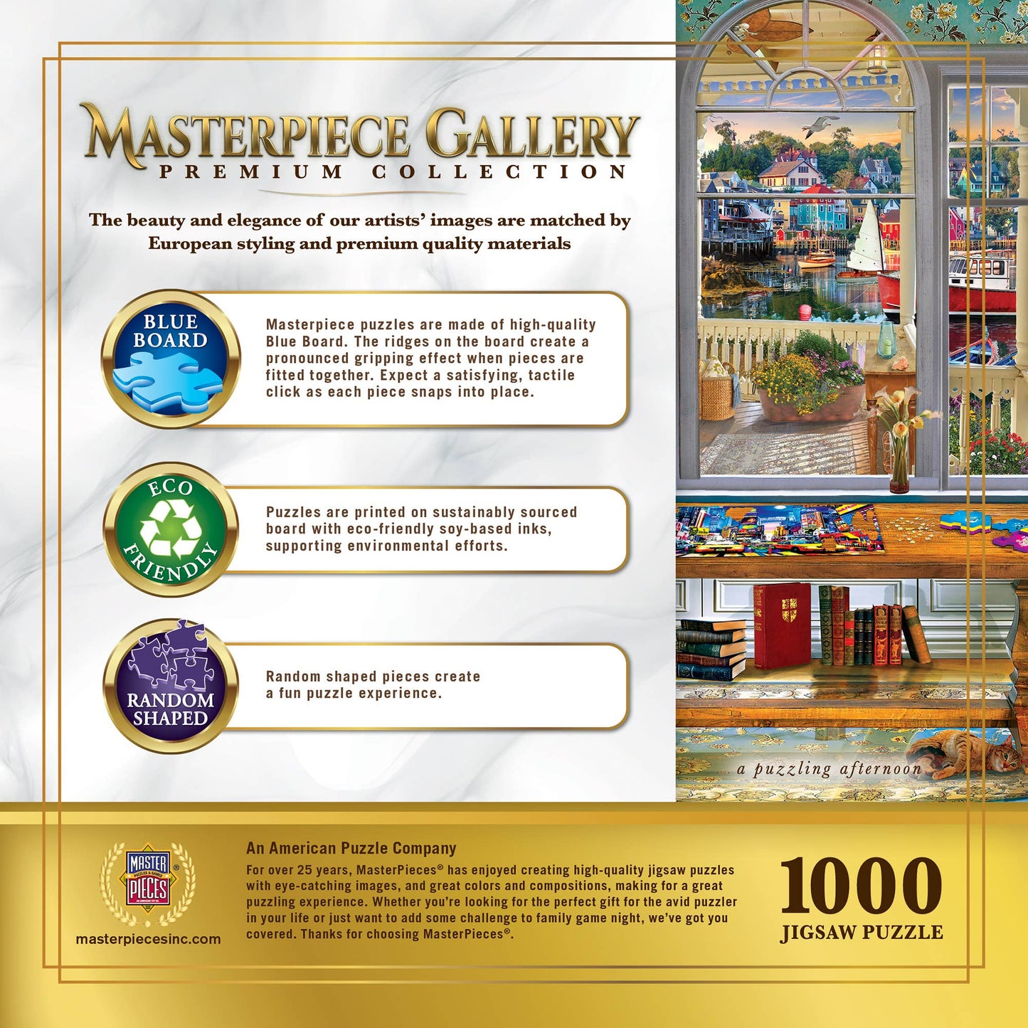 Masterpiece Gallery - A Puzzling Afternoon 1000 Piece Puzzle | Masterpieces