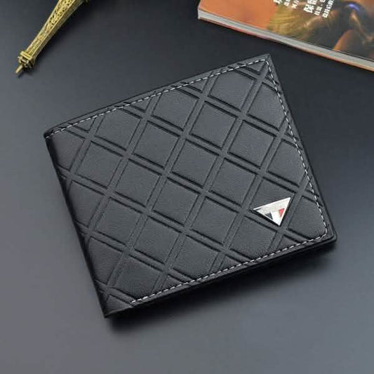 Men's RFID Genuine Leather Slim Trifold Wallet Otarealm