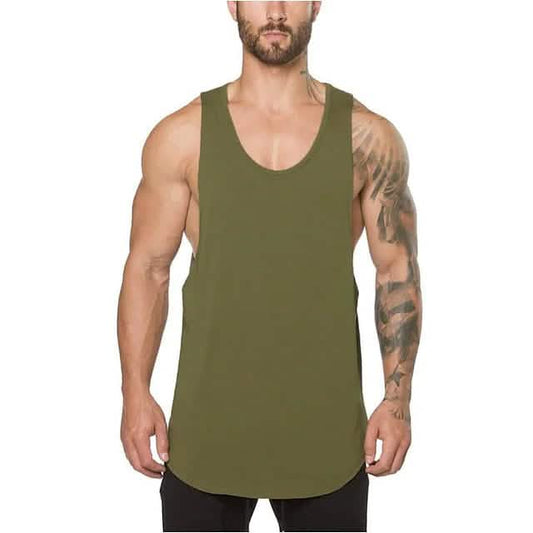 Men's Sleeveless Fitness Vest Otarealm