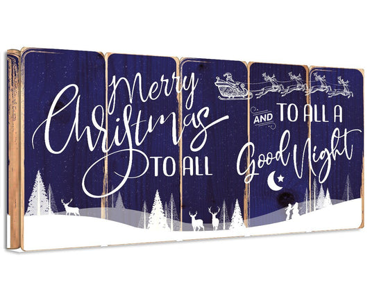 Merry Christmas To All - Canvas