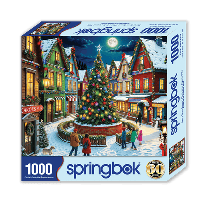 Merry Town Square 1000 Piece Jigsaw Puzzle | Springbok Puzzles