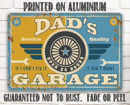 Dad's Garage - Metal Sign