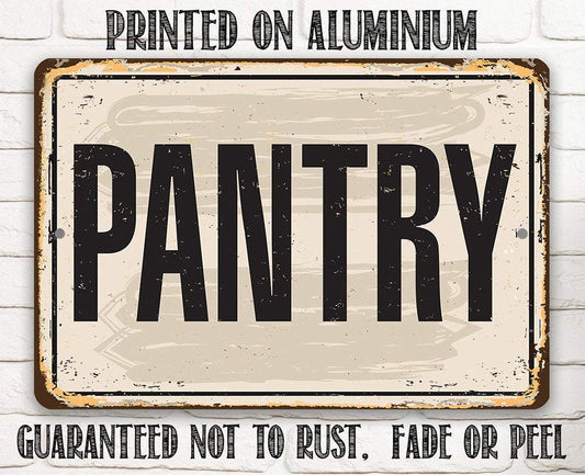 Pantry - Metal Sign
