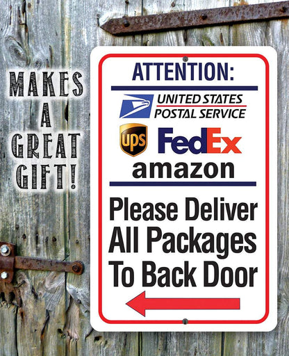 Postal Sign - Metal Sign