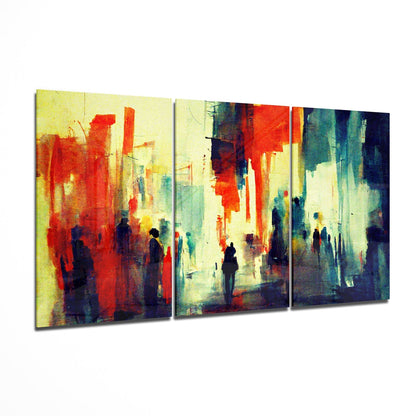 Shadows Glass Wall Art