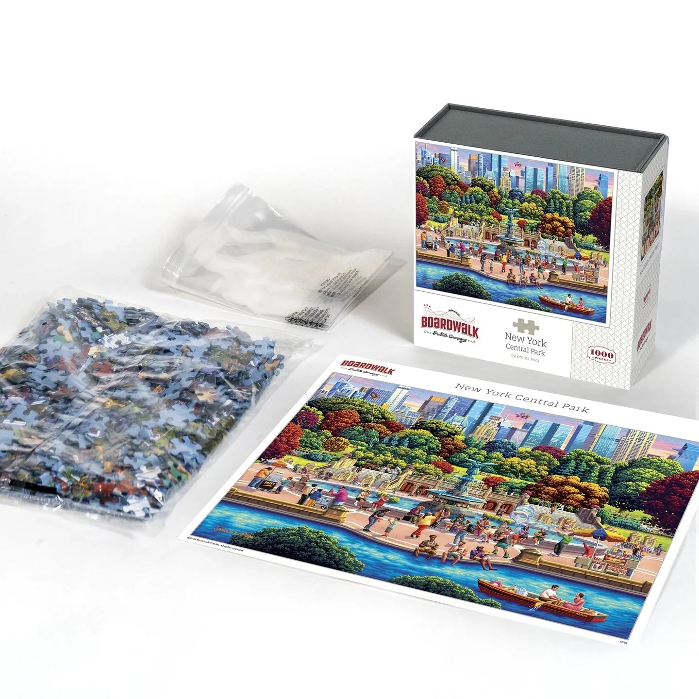 New York Central Park 1000 Piece Jigsaw Puzzle by Boardwalk Puzzle Company