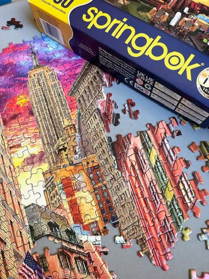 Nyc Street 1000 Piece Jigsaw Puzzle by Springbok Puzzles