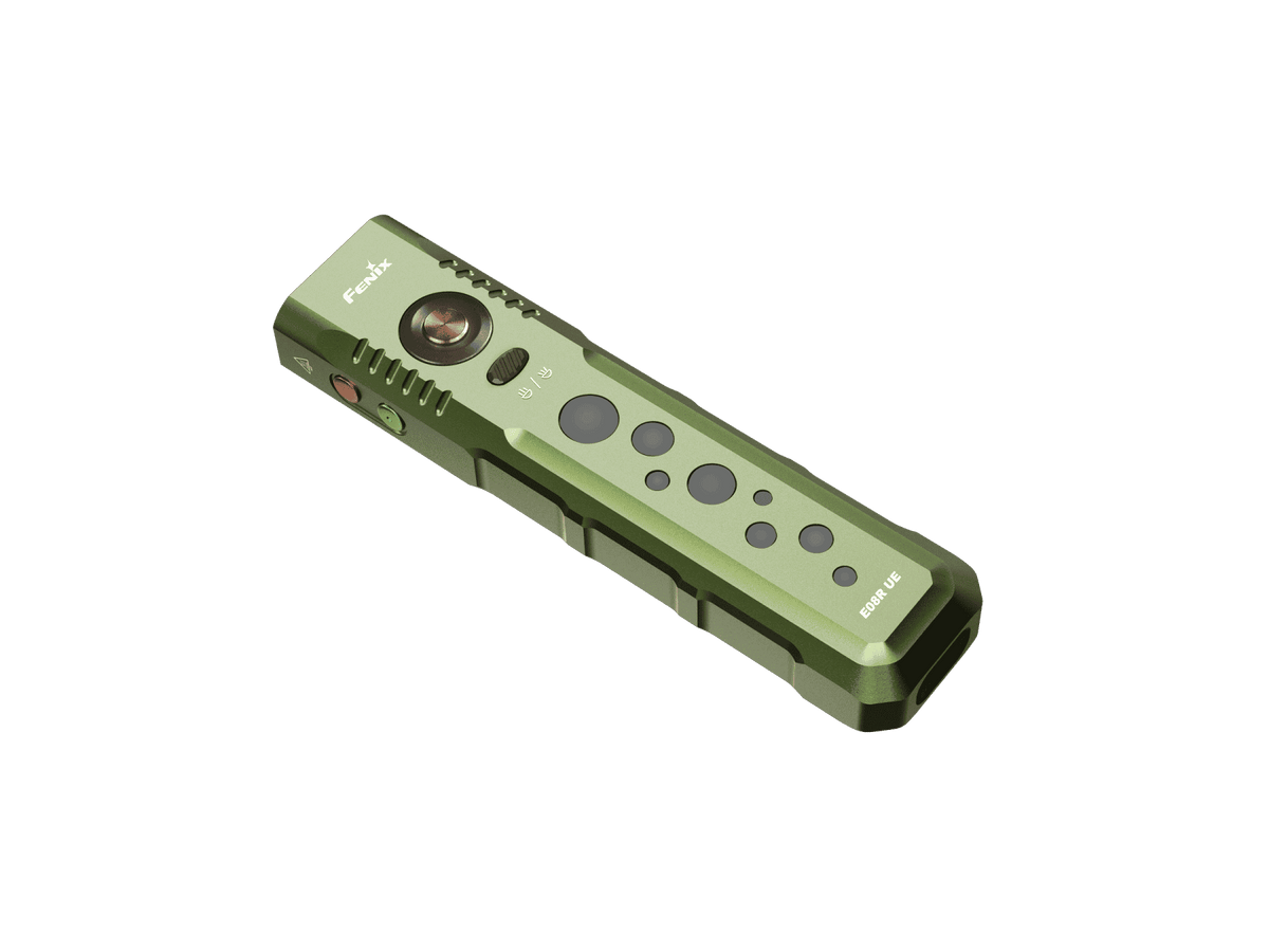 Fenix E08R UE Multi-Light EDC Flashlight With Red Light & Green Laser Otarealm