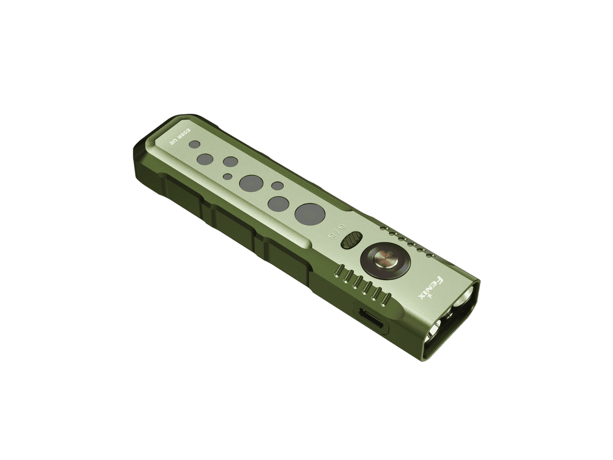 Fenix E08R UE Multi-Light EDC Flashlight With Red Light & Green Laser Otarealm