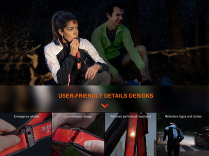 Fenix HM65R-T V2 Rechargeable Lightweight Trail Running Headlamp Otarealm