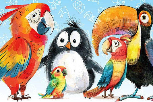 Odd Bird Out Mini Puzzle | MicroPuzzles