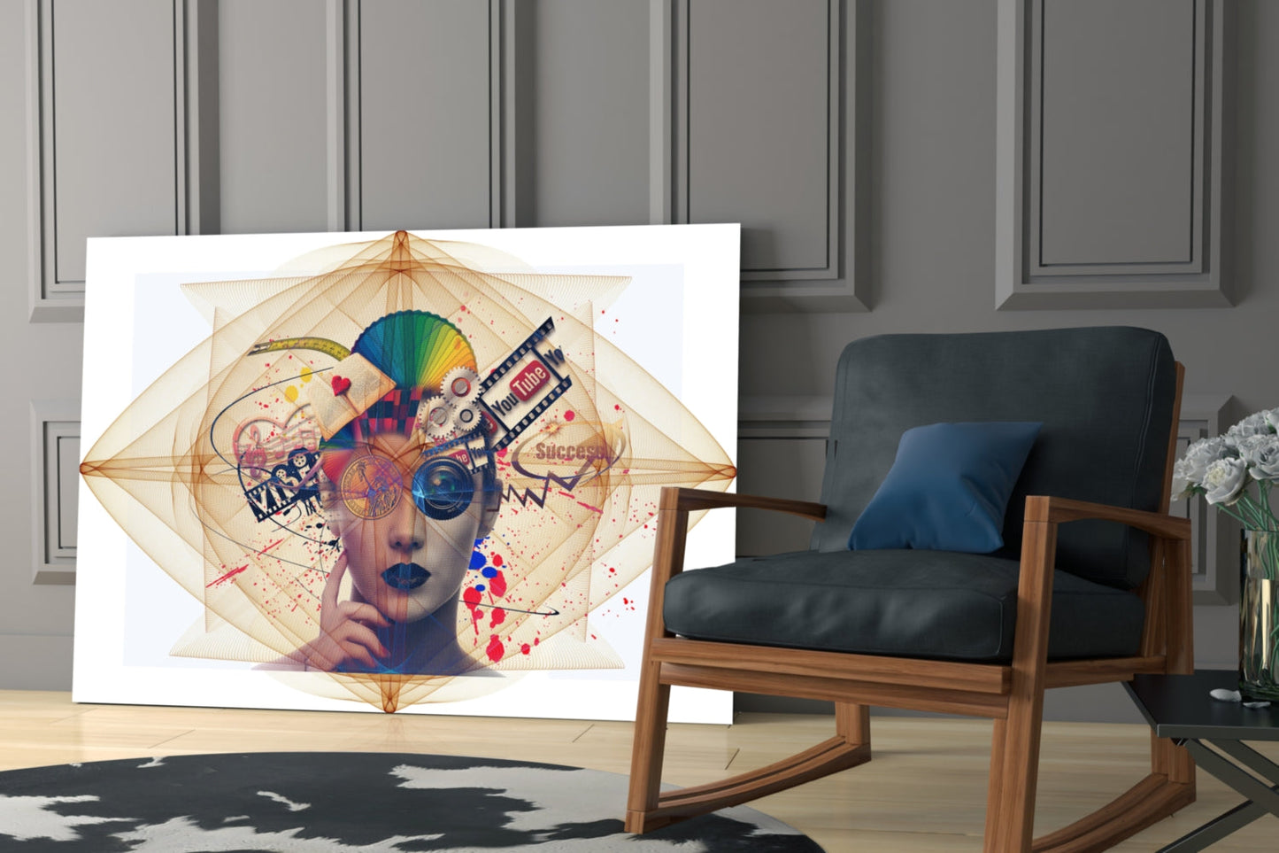 Online Glass Wall Art