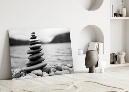 Pebbles Glass Wall Art