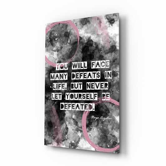 Words of Wisdom Glass Wall Art