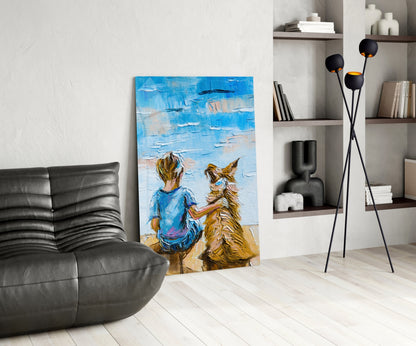 Friendship Glass Wall Art