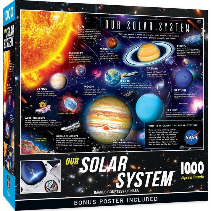 Our Solar System 1000 Piece Jigsaw Puzzle | Masterpieces