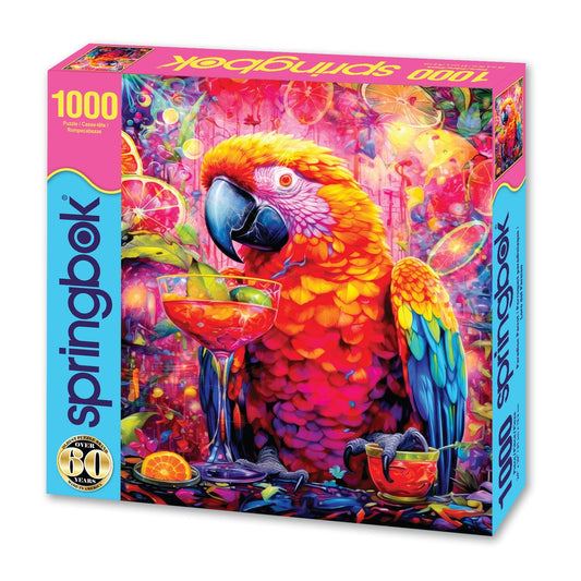 Paradise Parrot 1000 Piece Jigsaw Puzzle by Springbok Puzzles
