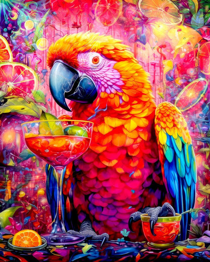 Paradise Parrot 1000 Piece Jigsaw Puzzle by Springbok Puzzles