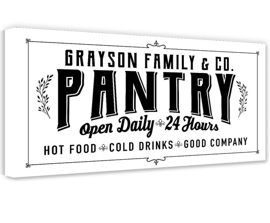 Personalized - Pantry - Canvas