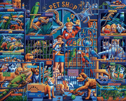 Pet Shop 300 Piece Jigsaw Puzzle by Dowdle