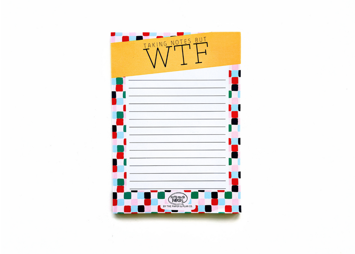 Taking Notes But WTF Notepad