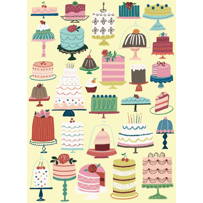 Piece of Cake 500 Piece Jigsaw Puzzle by Puzzlefolk