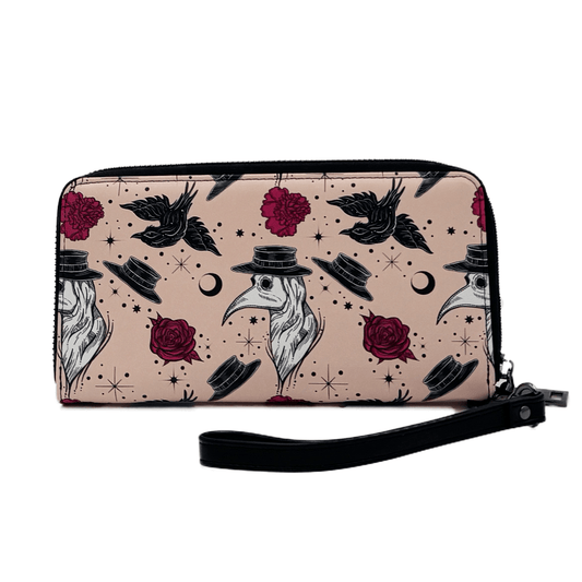 Plague Doctor Clutch Wallet