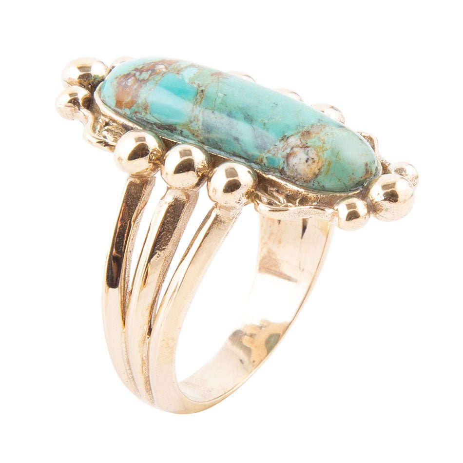 Plateau Blue Turquoise and Golden Ring Otarealm