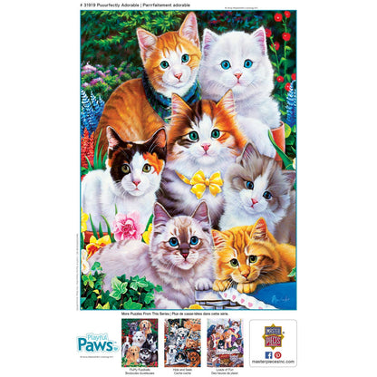 Playful Paws - Puuurfectly Adorable 300 Piece EZ Grip Puzzle by MasterPieces